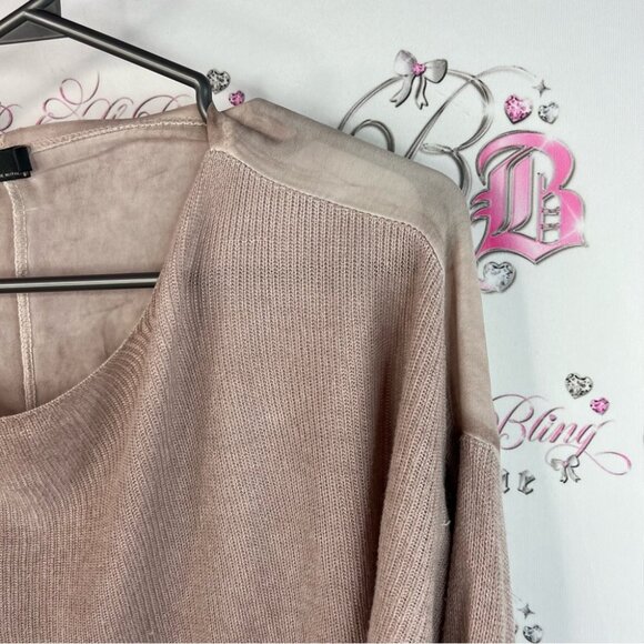 M Made in Italy sweater top tie dye Beige Long Sleeve Sweater Italy 🇮🇹 - Picture 3 of 10